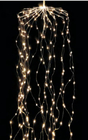Luzes feericamente com luz decorativa da corda 100Led da bateria do fio de cobre