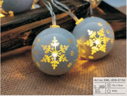 Árvore dos ornamento das luzes de Natal da casa que pendura exterior plástico do pendente conduzido