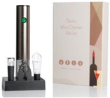 Abridor de garrafas de vinho eléctrico inteligente Lanterna com cortador de folha