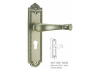 Forma chave personalizada resistente de Corrison do puxador da porta liga de zinco durável longo