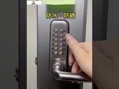 Bloqueio digital WIFI Tuya APP Cartão de controle Impressão digital Eletrônica Inteligente Alumínio Smart porta deslizante