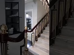 Classical Alumínio Balastras de liga Interior Escalinha Decoração Alta Qualidade Barranco