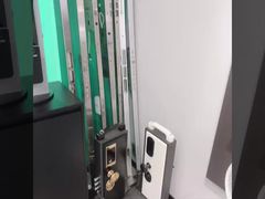 Assista: Fechadura com maçaneta de liga de alumínio para porta interna americana Vitrine de fechadura para porta de quarto