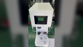 Máquina de selagem de latas, máquina de selagem semiautomática comercial de loja de chá de leite, garrafa PET pode selar