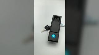 Fechadura de porta tipo imprensa plana MS727 de vendas diretas, trava de purificador de ar, equipamento de proteção ambiental