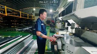 Portas e janelas de alumínio de ponte quebrada transfronteiriça de exportação de comércio exterior, balanço padrão americano