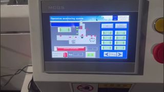 Máquina de fazer e cortar sacos totalmente automática, máquina de fazer sacos de lixo com rosqueamento de corda, prensa a quente