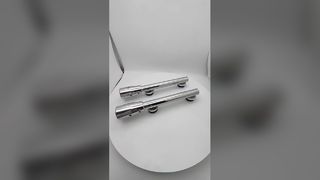 Conjunto de conectores de porta de vidro, acessórios de hardware de conector de porta de vidro, peças de fixação de conector de vidro