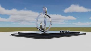 Hotel ao ar livre shopping grande escultura de coelho de cavalo de aço inoxidável fonte personalizada landsca