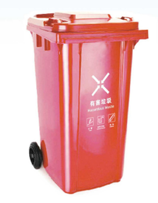 Fabricante 120l 240l 360l 660l 1100l recipientes de lixo de plástico grandes e de rodas para venda