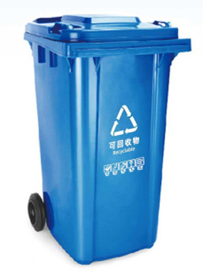 Fabricante 120l 240l 360l 660l 1100l recipientes de lixo de plástico grandes e de rodas para venda