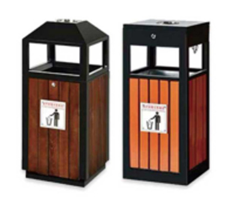 20-200L Lixeira de lixo de reciclagem sanitária lixeira de aço inoxidável lixeira exterior lixeira interior