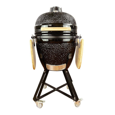 Barril de carbono vertical ao ar livre Grelha de carvão de madeira Grill de fumadores de churrasco