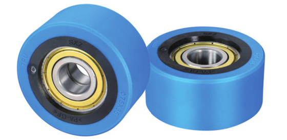 608ZZ Roller de rolamento de plástico de qualidade de nylon POM Pulley é adequado para pista
