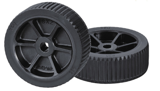 608ZZ Roller de rolamento de plástico de qualidade de nylon POM Pulley é adequado para pista