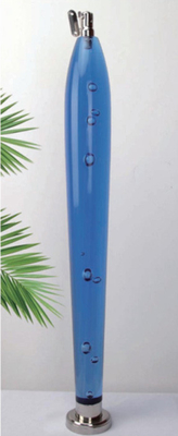 Tubos redondos Balustrada acrílica Post Escalinha de cristal Balcão Coluna de pilar para corrimão acrílico Design moderno