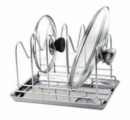 Acessórios de casa de moda criativa 304 aço inoxidável pratos domésticos prato secar armazenamento porta-rack cozinha