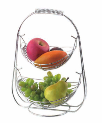 Moderno Cesto Lavável Metal Fio Negro Cesto Congelador Organizador Cesto de Armazenamento de Frutas Para Casa