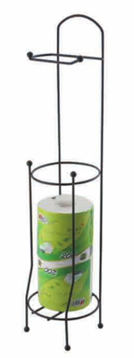 Metal Casa e cozinha Tissue Paper Holder Stand Chef Roll Paper Storage Holder