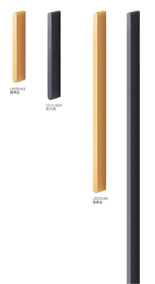 Mão de gabinete de alumínio Matt Ccm Blm Z-negro Abg Ab Matt Rose Gold