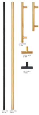Algodão de alumínio sólido embutida montada armário de móveis porta guarda-roupa para decoração de casa L 150mm x W34.5mm x D 18.4m