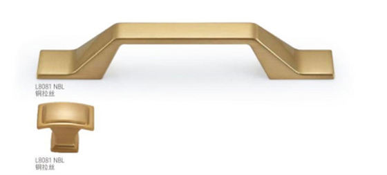 Novo estilo europeu de luxo liga de zinco escovado níquel ouro bar direito gabinete porta hardware interior armário
