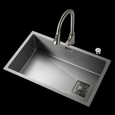 Atacado Design Simples Custom Moderno Retangular Metal Latão Cromo Dual Laveira de Cozinha Para Uso Doméstico