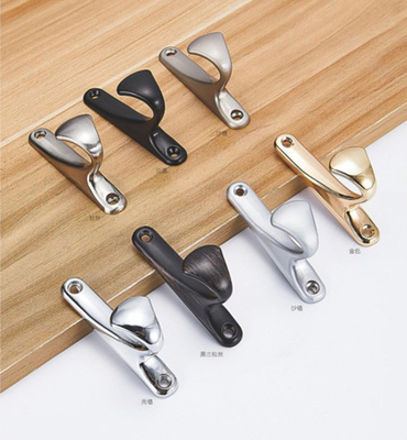 Fabrica personalizada Metal casaco de toalha vintage ganchos de parede duplos montar parede gancho de roupas rústicas preto