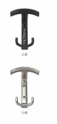 Anéis de casa duplo de tecido europeu Anéis de metal Anéis de roupa moderna Anéis para quarto