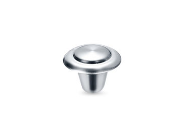 Botão de aço inoxidável 28mm do punho do botão do armário da decoração do hardware da mobília.