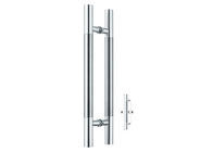 Puxadores da porta de vidro de aço inoxidável do deslizamento de H, trações comerciais SS201 SS304 da porta