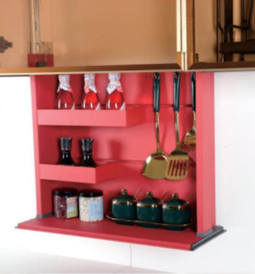 Hardware Kitchen Accessories Lift System Vertical Elevator Pull Down Shelf Electric Lift Kitchen Basket Storage
