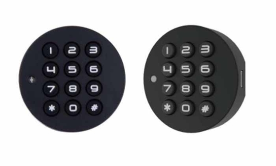 Baby Safety Parcel Keyless Electric Locker Lock For Gym Vending Drawer Digital Fingerprint Electronic Cabinet Lock With Keys