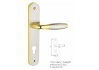 Puxador da porta liga de zinco de pouco peso, corpo longo do fechamento do tempo dos botões de porta da entrada