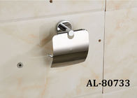 Os acessórios bonitos sanitários de bronze do banheiro, banheiro elegante ajustam a cremalheira de toalha de vidro da prateleira
