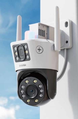 Hot Smart Home WIFI Câmera 1080P PTZ WIFI Área exterior impermeável IP66 Wireless IP Câmera CCTV Câmera PTZ