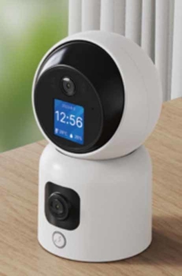 Smart Mini Two Way Wireless Security Camera Câmera de segurança IP Câmera HD WiFi Câmera doméstica interior para bebê Voz de animais de estimação Visão nocturna infravermelha
