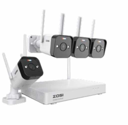 Preço de fábrica Câmera de vigilância à prova d'água 1080p AHD CCTV DVR KIT 8CH Com cabo de rede e alimentação incluída