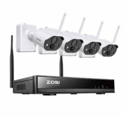 Preço de fábrica Câmera de vigilância à prova d'água 1080p AHD CCTV DVR KIT 8CH Com cabo de rede e alimentação incluída