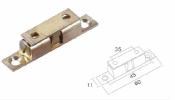 Vidro de captura magnética de aço carbono