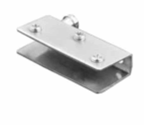 Custom Mini Pequeno U C em forma de agarrador Cable de segurança de aço inoxidável retendo carregado redondo Terry Metal tensão Flat Spring Clip