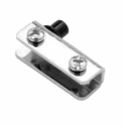 Custom Mini Pequeno U C em forma de agarrador Cable de segurança de aço inoxidável retendo carregado redondo Terry Metal tensão Flat Spring Clip