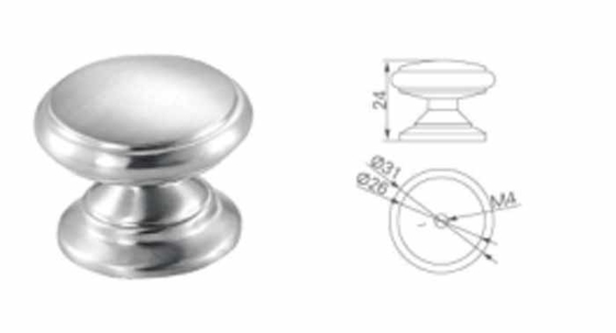 Aço inoxidável 304 botão de bola para armário de móveis porta de gaveta 25mm 30mm rosa separada cozinha quarto camisola hotel sala de estar