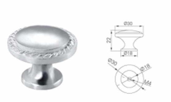 Aço inoxidável 304 botão de bola para armário de móveis porta de gaveta 25mm 30mm rosa separada cozinha quarto camisola hotel sala de estar