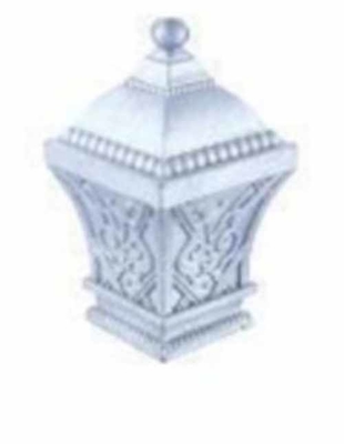 100x100 ou 4x4 polegadas Alumínio vedação Post Cap Ornamental Die Cast Post Cap