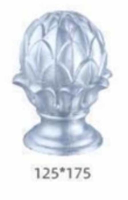 100x100 ou 4x4 polegadas Alumínio vedação Post Cap Ornamental Die Cast Post Cap