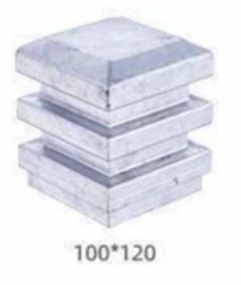 100x100 ou 4x4 polegadas Alumínio vedação Post Cap Ornamental Die Cast Post Cap