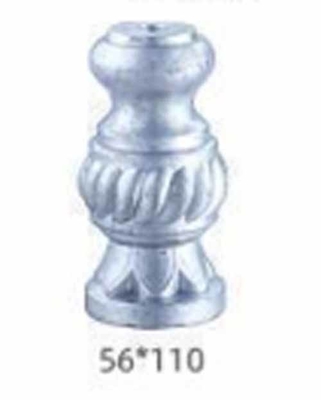 100x100 ou 4x4 polegadas Alumínio fundido vedação poste tapa com moldura metálica ornamental e serviço de modelagem 3D