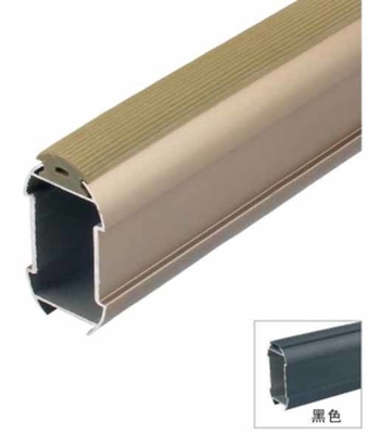 14.5mm Roupas penduradas vara oval de alumínio liga de guarda-roupa vara de guarda-roupa aranha