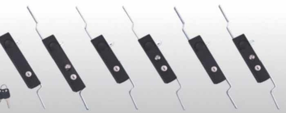 Fechadura de porta de caixa elétrica fechadura de aço inoxidável fechadura de ligação de céu e terra fechadura de ligação superior e inferior